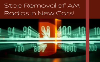 Stop Removal of AM Radios in New Cars!