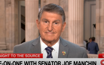 Do you agree with Senator Joe Manchin?