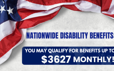 Nationwide Disability Benefits: You May Qualify for Benefits Up To $3627 Monthly!