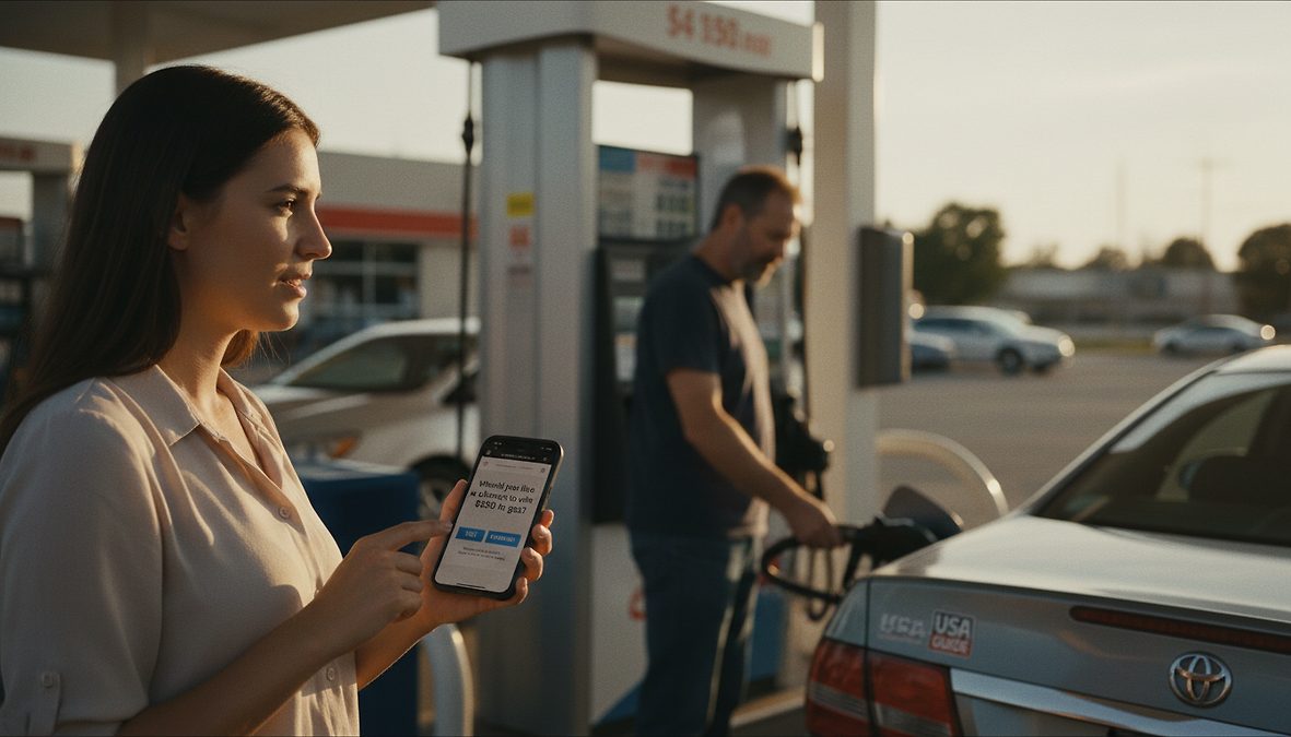 2. Answer One Question to Enter for a $500 Gas Card